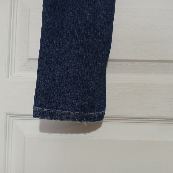 VIZCAINO Low Rise Skinny Leg Blue Jean, Size 4 - Picture 8 of 9